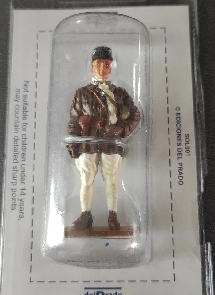 Del prado  Soldats des 2 guerres : capitaine Français de char 1936-1940   (1) - Photo 1/1