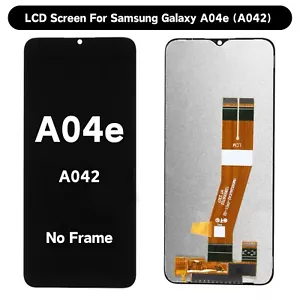 Conjunto digitalizador pantalla táctil negro LCD para Samsung Galaxy A04e (A042) - Imagen 1 de 8