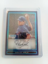  2009 Bowman Draft Prospects Chrome Refractor David Hale #BDPP46