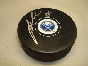 Vladimir Sobotka Signed Buffalo Sabres Hockey Puck Autographed 1A - Picture 1 of 2