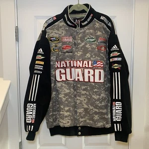 Chaqueta Camuflada Digital Chase Authentics XL NASCAR Dale Jr. Guardia Nacional De Colección - Imagen 1 de 18