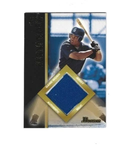 2002 Bowman Game Used Relics #BRAF Alex Fernandez Jsy C SEATTLE MARINERS - Picture 1 of 1