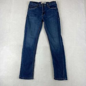 Levi's Performance 511 Slim Denim Jeans Boys 16 REG W28xL28 Blue Cotton Blend