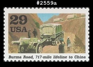 USA5 #2559a MNH World War II - Burma Road - Picture 1 of 1