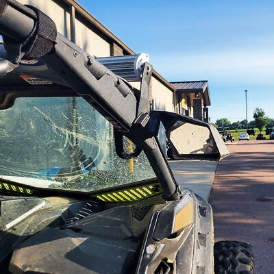 Fit 2017-2025 Can Am Maverick X3 XRS XDS MAX Racing Style Rear View Side Mirrors - Image 1 of 4