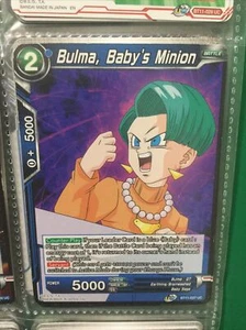 Dragon Ball Super TCG Bulma, Baby's Minion BT11-037 UC NM/M - Picture 1 of 1