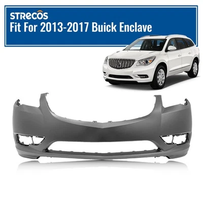 For 2013-2017 Buick Enclave w/o Sensor Hole Primed Front Bumper Cover 84055839 — 第 1/4 张图片