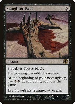 Future Sight  MTG  Slaughter Pact  Magic - Image 1 of 2