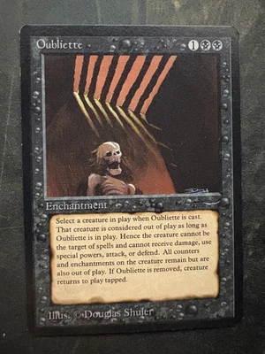 *** ARABIAN NIGHTS Oubliette (Light) *** NM-Mint - Vintage MtG Magic - Image 1 of 2