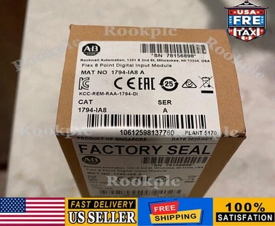 New Factory Sealed 1794-IA8 Flex 8 Point Digital Input Module 1794IA8 - Image 1 of 4