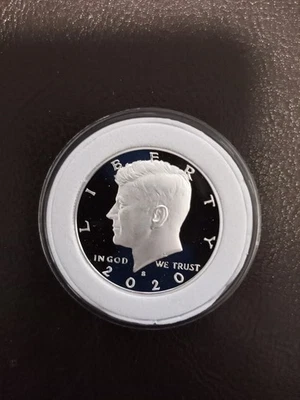 2020 S Silver Proof Kennedy Half Dollar -GEM PROOF- 99% Silver-IN STOCK - Image 1 of 4