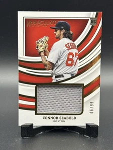 2022 Immaculate Collection #RRJ-CS Connor Seabold Rookie Jerseys #/99 - Picture 1 of 2