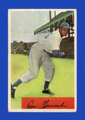 Bowman Set-Break #154 1954 Don Newcombe baja calidad (relleno) *GMCARDS* Foto 1 de 2