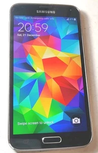 Samsung Galaxy S5, SM-G900F schwarz 16GB Android 6.0.1 entsperrt #383H 💯💯🔥 - Bild 1 von 4