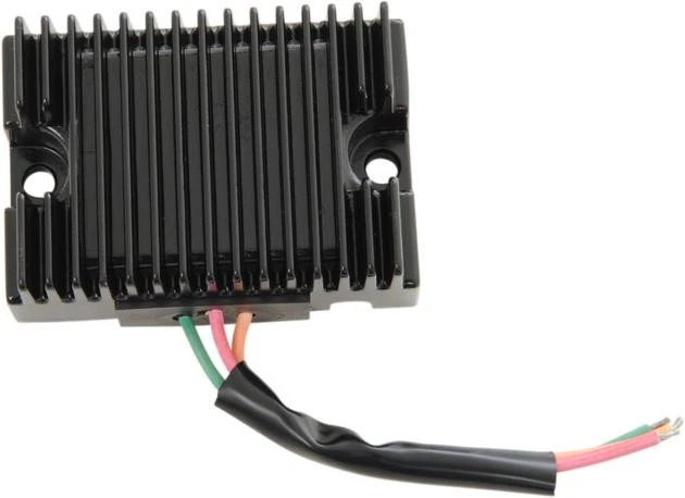 Regulador de voltaje de estado sólido DS negro Harley Davidson Sportster/Electra Glide Foto 1 de 1