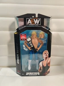All Elite AEW Wrestling Unmatched Owen Hart Series 6 #47 Chase Figure 1/5000 NEW - Picture 1 of 6