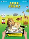 Safari Animals Coloring and Activity Book for Kids With 3D Augmented Reality