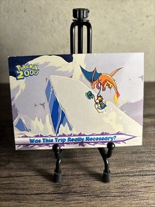 2000 Topps Pokemon The Movie 2000 Was This Trip Really Necessary? #49 Blue LP!!