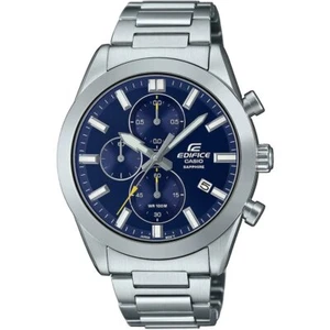 Casio Silver Mens Chronograph Watch Edifice EFB-710D-2AVUEF - Picture 1 of 6