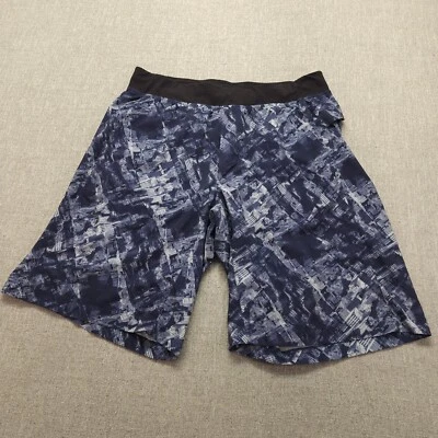 Corto Lululemon Core para hombre XL City Sights estampado caspio cintura elástica cordón Foto 1 de 4