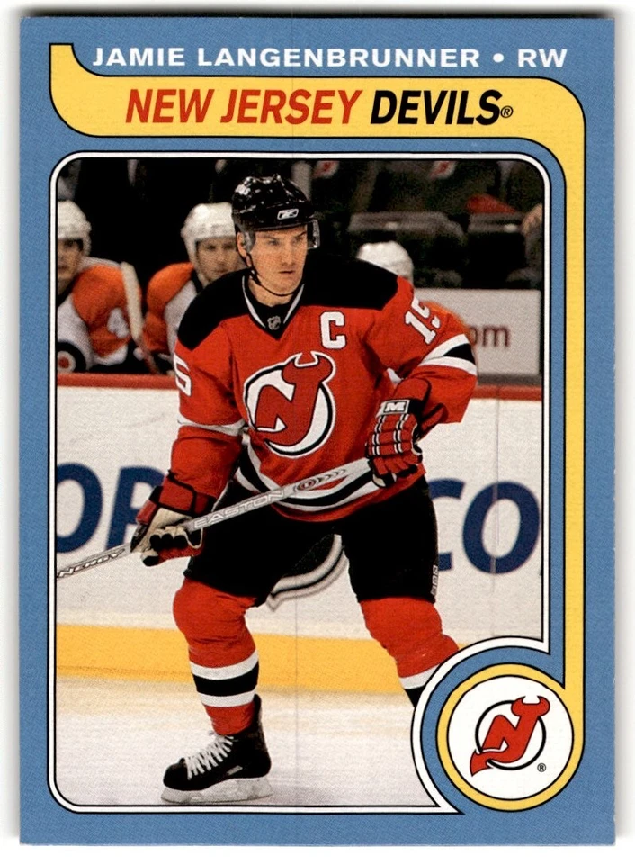 2008-09 O-Pee-Chee '79-80 Retro Jamie Langenbrunner #459 New Jersey Devils - Image 1 of 2