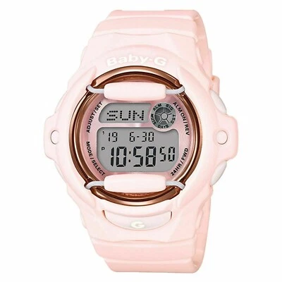 NEW Casio BABY-G BG-169G-4BCR Whale Serie Women's Pastel Pink Rose Digital Watch - Image 1 of 4