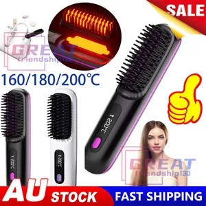 Go Brush Pro Numoya StraightenHQ Rechargeable & Cordless Mini Hair StraightenQG - Picture 1 of 16