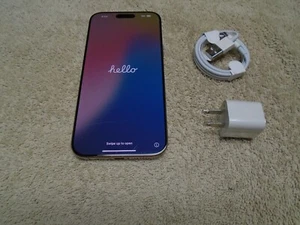 Apple iPhone 16 Pro Max, 256gb, Desert Titanium, Carrier Unlocked, Excellent!! - Afbeelding 1 van 16