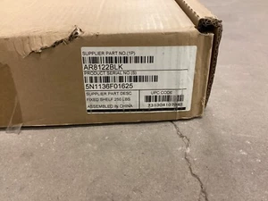 New APC AR8122BLK Fixed Shelf - 250lbs/114kg Black 1U - Picture 1 of 3