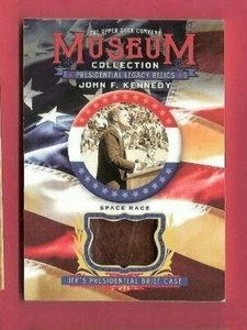 JOHN F KENNEDY JFK Brief Case RELIC CARD 2019 GOODWIN SPACE RACE PRESIDENT USA - Picture 1 of 2