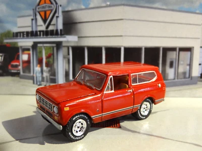 1971-80 INTERNATIONAL HARVESTER SCOUT II 1/64 SCALE DIECAST DIORAMA MODEL D - Image 1 of 4