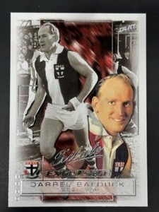 2002 Select AFL Exclusive Series Tribute TC2 Darrel Baldock St Kilda