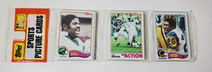 1982 Topps Football Cards Rack Pack Ted Brown In Action Vikings Front - Bild 1 von 8