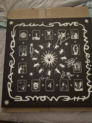 Of Monsters and Men Signed Autographed All Is Love & Pain Mouse Parade Vinyl 2LP - Imagem 1 de 2