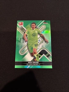 2021-22 Topps Finest Bundesliga Green Refractor /99 Max Kruse #16 - Picture 1 of 3