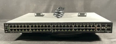 Cisco SG500-52MP-K9 52 Port Gigabit PoE+ Managed Switch - Same Day Shipping - Image 1 of 4