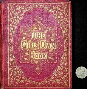 1861 original Girl's Own Book Victorian games etc young people social history - Bild 1 von 18