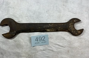 Vintage Antique Billings & Spencer USA Spanner Wrench tool 1/2 7/16 W 1128 auto - Picture 1 of 11
