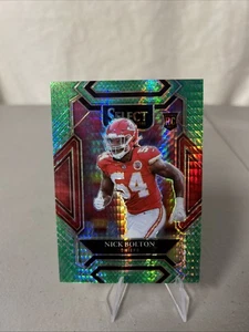 2021 Panini Select Club Level Nick Bolton #291 Dragon Scale Prizm /89 Rookie RC - Picture 1 of 11