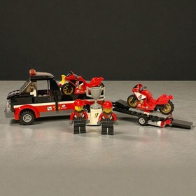 Lego City 60084 Racing Bike Transporter 2015 Set with Minifigures