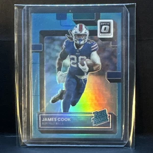 Panini Donruss Optic 2022 - Clasificado novato James Cook #215 Blue Prizm/299 (RC) - Imagen 1 de 2