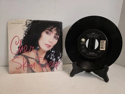 Cher - Skin Deep, Perfection, 7" Vinyl Geffen Records Foto 1 de 4