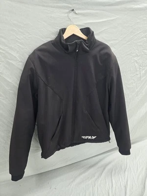 Fly Racing Hoodie Mens Black Armored Tech Motorcycle Size LARGE READ DESCRIPTION - Image 1 of 2
