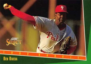1993 Select #329 Ben Rivera NM-MT Phillies - Picture 1 of 2
