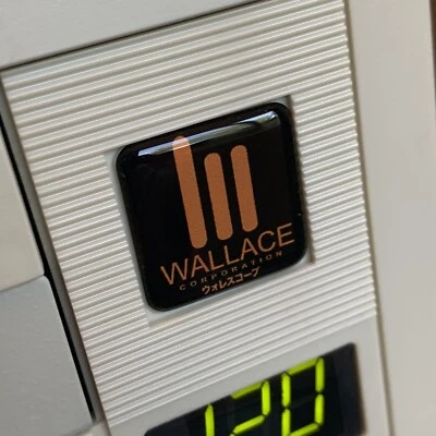 WALLACE CORP Blade Runner 2049 Custom 386 486 Computer Case Badge DOMED Sticker