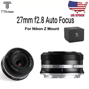 US TTArtisan 27mm F2.8 Standard Prime AF Auto Festfokus Objektiv für Nikon Z Mount - Bild 1 von 13
