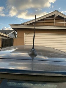 11" Antenna Mast Black Power Radio AM/FM for MINI COOPER CLUBMAN 2016-2022 New