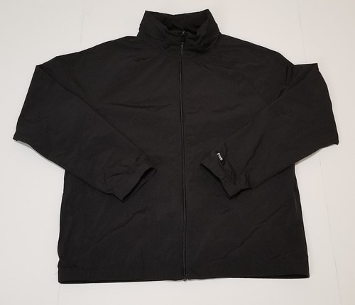 UNDERCOVER Giacca a vento Victoria Secret ROSA finto collo anorak nero L XL X Large cappuccio