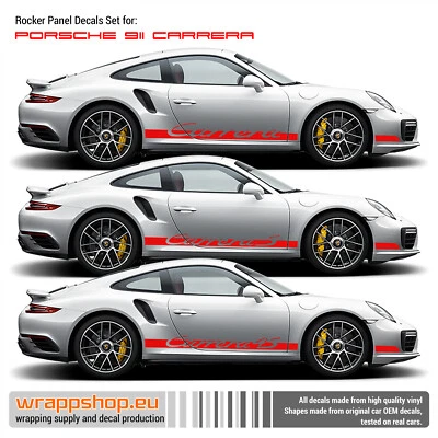  Racing Side Stripes for Porsche Carrera - Image 1 of 4