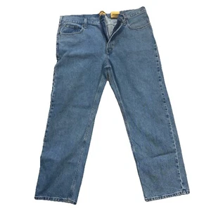 Pantalones de mezclilla Ross Thompson para hombre 42W 30L azul pierna recta nuevos con etiquetas - Imagen 1 de 5